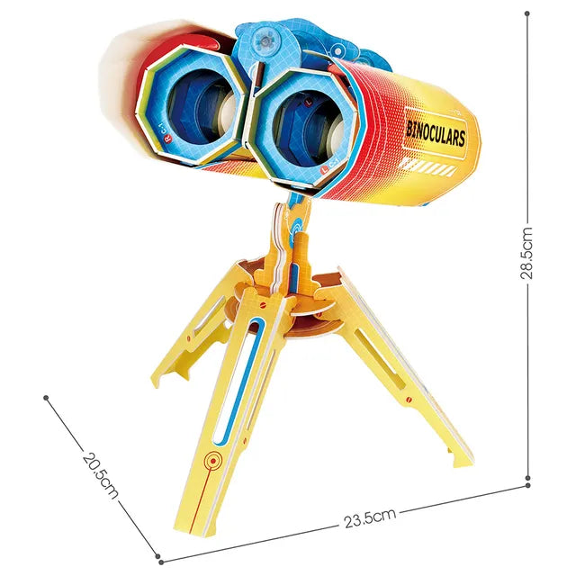 Buy Cubicfun National Geographic 3D Puzzle Binoculars 49 Pcs | Yallatoys.com