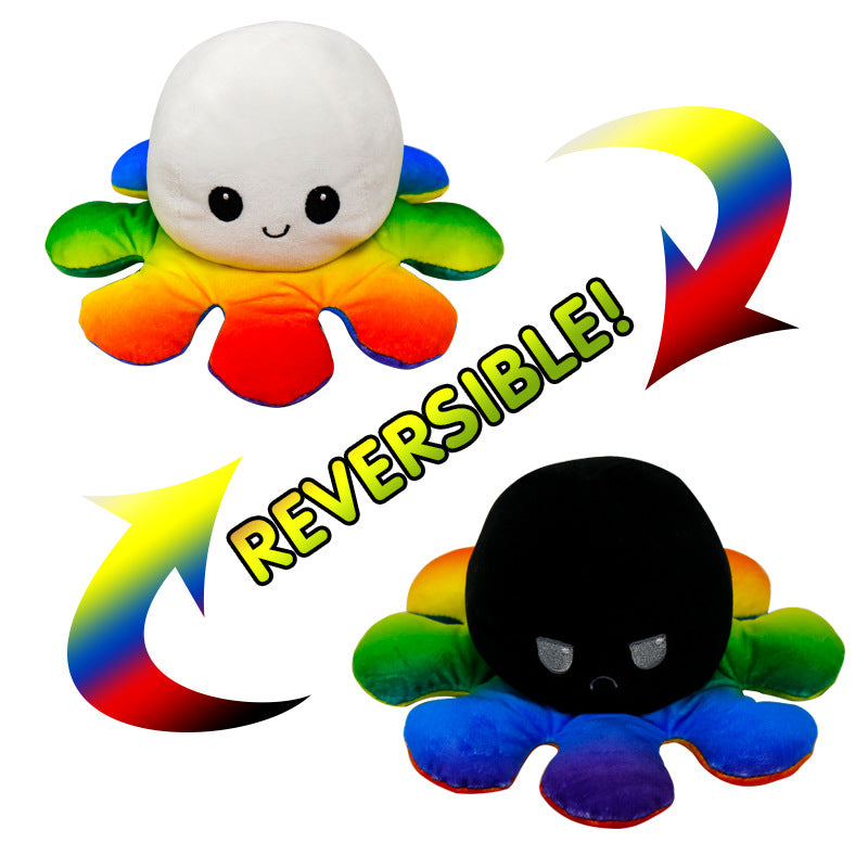 Buy Fidget Octopus Plush Toy Reversible | Yallatoys.com