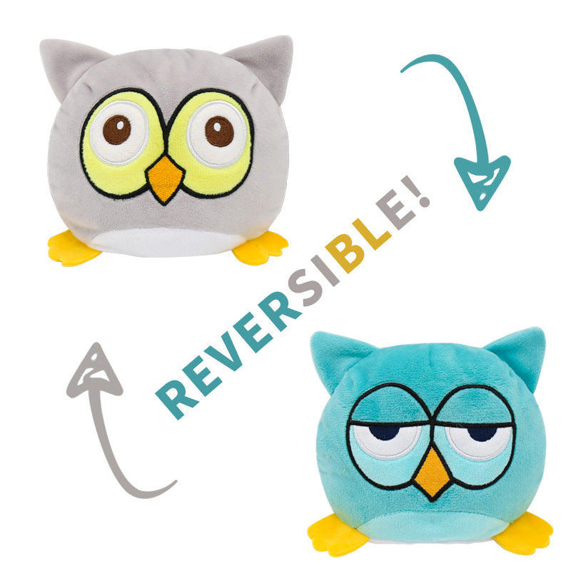 Buy Fidget Owl Plush Toy Reversible | Yallatoys.com