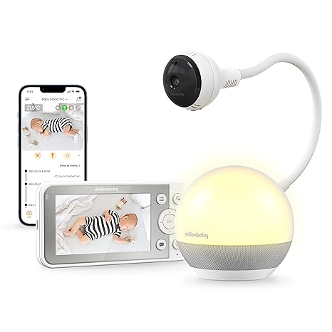 Chillax Baby Mood Pro 2 In 1 Baby Monitor With Camera And Audio Chillaxbaby Yallatoys