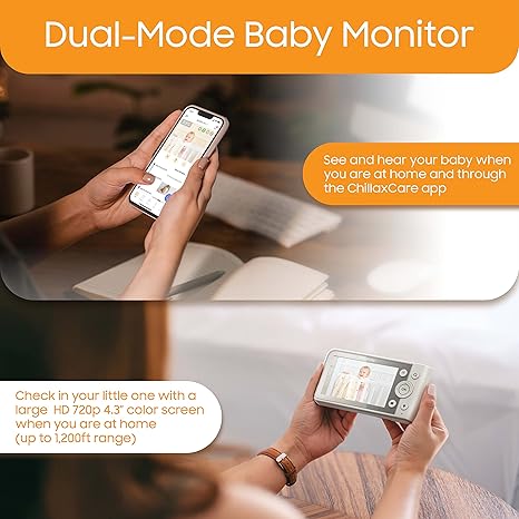 Chillax Baby 4.3 Smart Hd Giraffe Baby Monitor Chillaxbaby Yallatoys