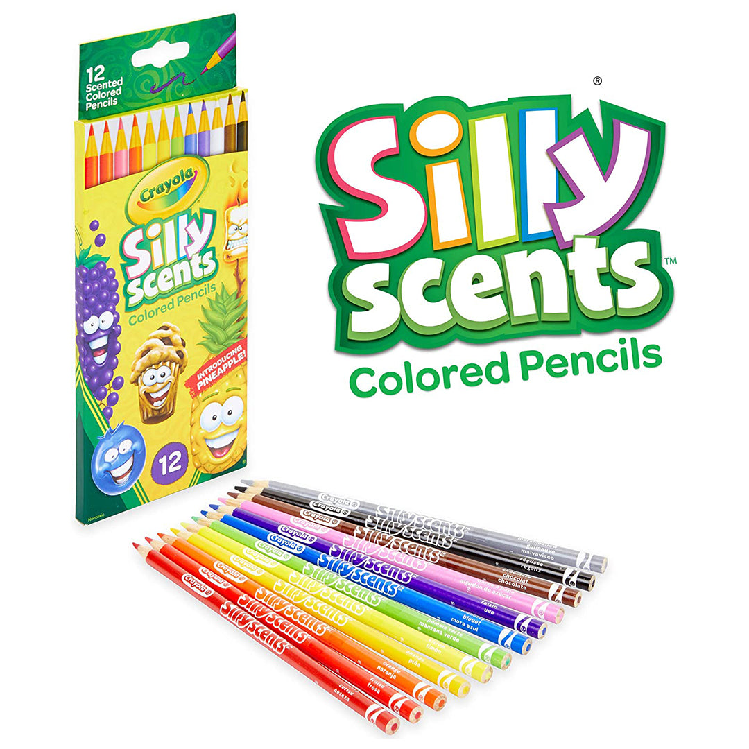Buy Crayola Silly Scents 12 Scented Colored Pencils | Yallatoys.com