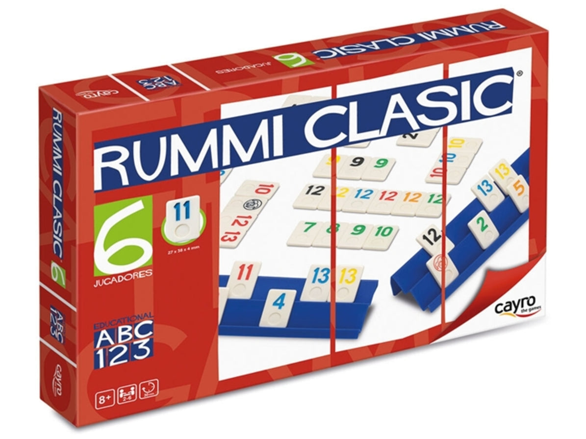 Buy Cayro Rummi Classic 6 Players Large | Yallatoys.com