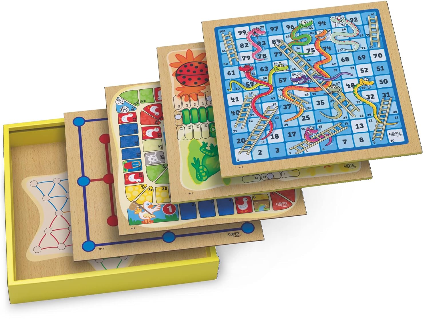 Buy Cayro 30 Games Wood Games | Yallatoys.com