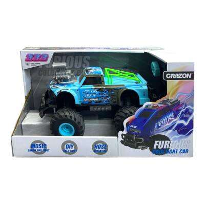 Buy Crazon neon monster scale 1:16 furious cold light 86 claustrophobia car | Yallatoys.com