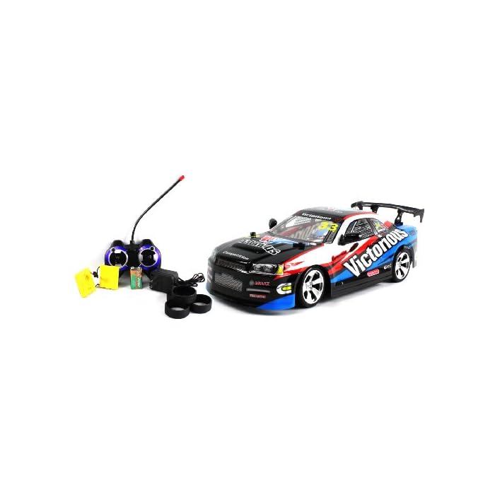 Buy Crazon Forward Drift Car With Light Blue Scale 1:14 | Yallatoys.com