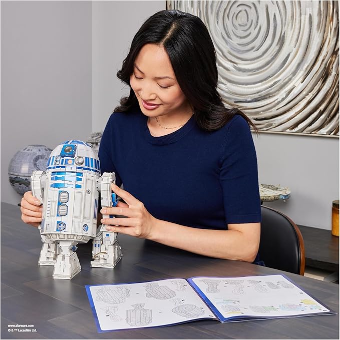Buy 4D Build Puzzle Star Wars R2D2 With 201pcs | Yallatoys.com