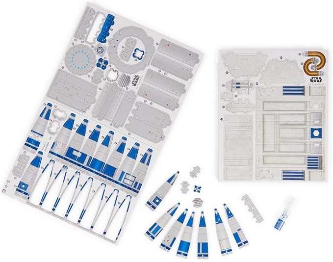 Buy 4D Build Puzzle Star Wars R2D2 With 201pcs | Yallatoys.com