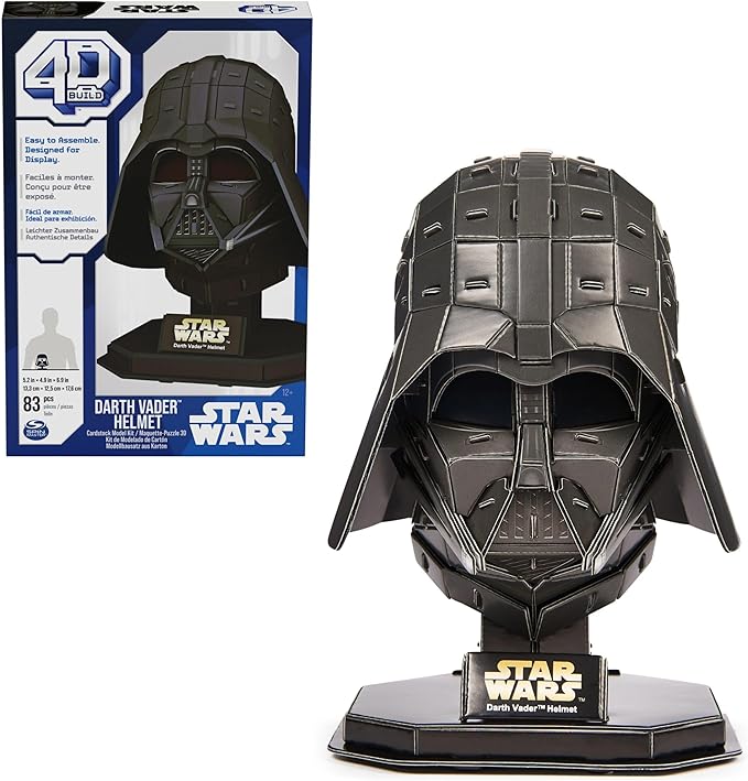 Buy 4D Build Puzzle Star War Darth Vader Helmet With 83pcs | Yallatoys.com
