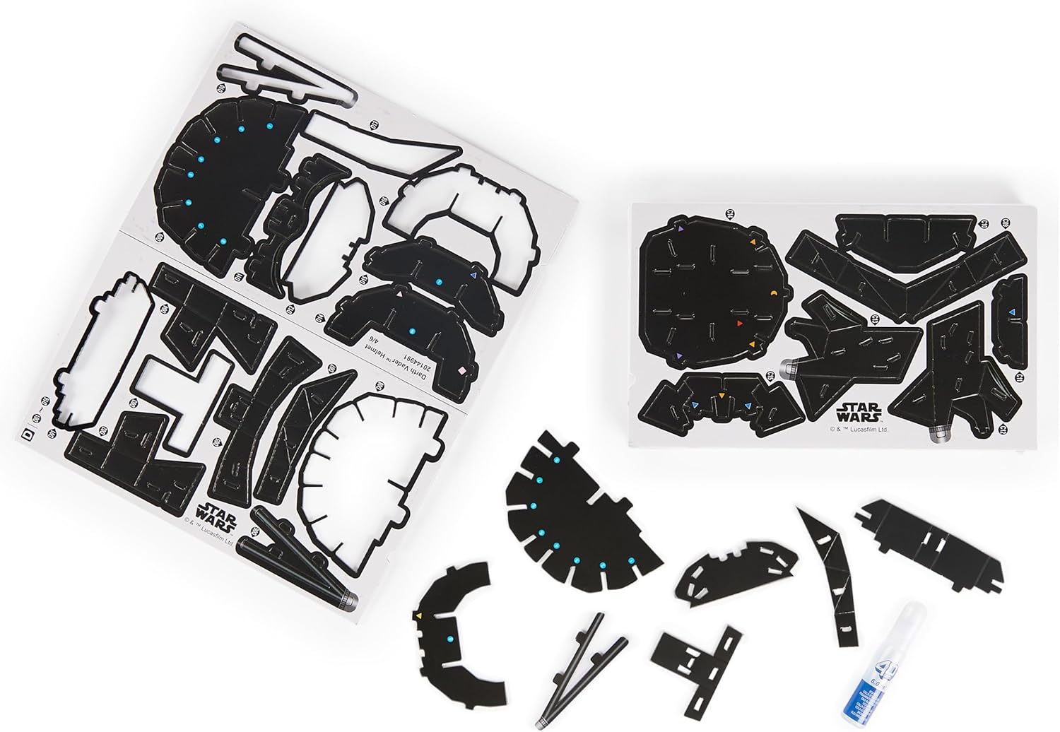 Buy 4D Build Puzzle Star War Darth Vader Helmet With 83pcs | Yallatoys.com