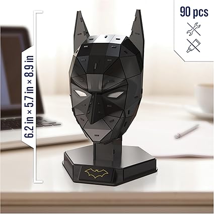 Buy 4D Build Puzzle Batman Mask 90pcs | Yallatoys.com