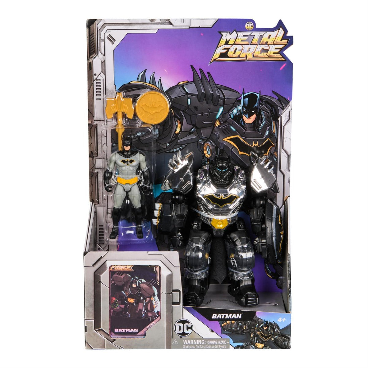 Buy Dc Metal Force Figure Armor Attack (Sold Separately Subject to availability) | Yallatoys.com