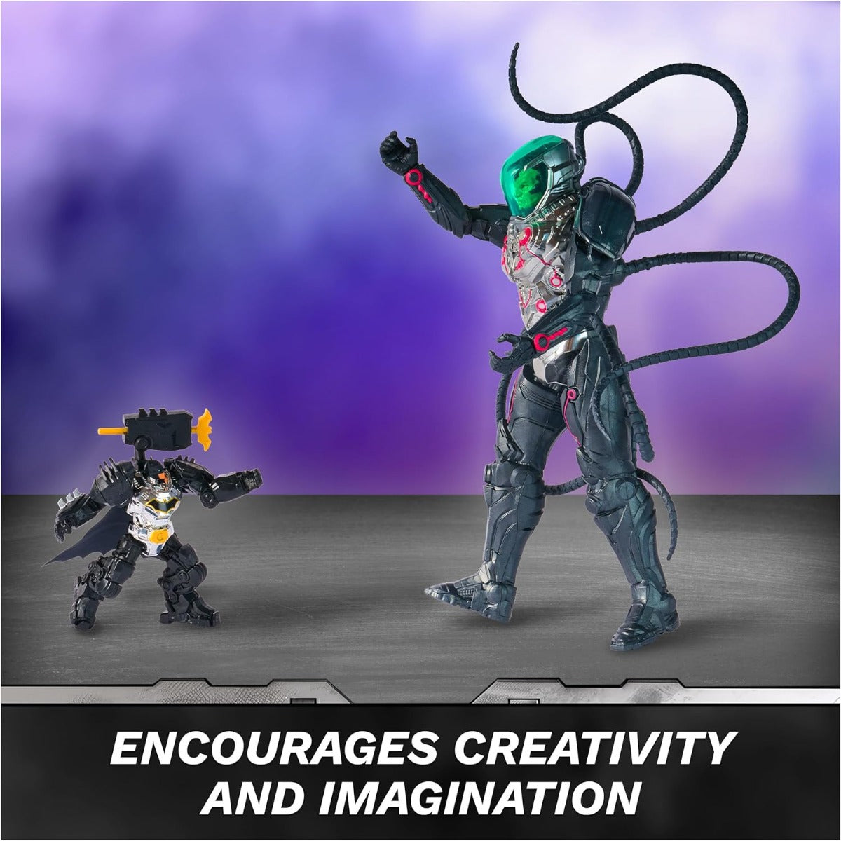 Buy Dc Metal Force Brainiac Vs Batman | Yallatoys.com