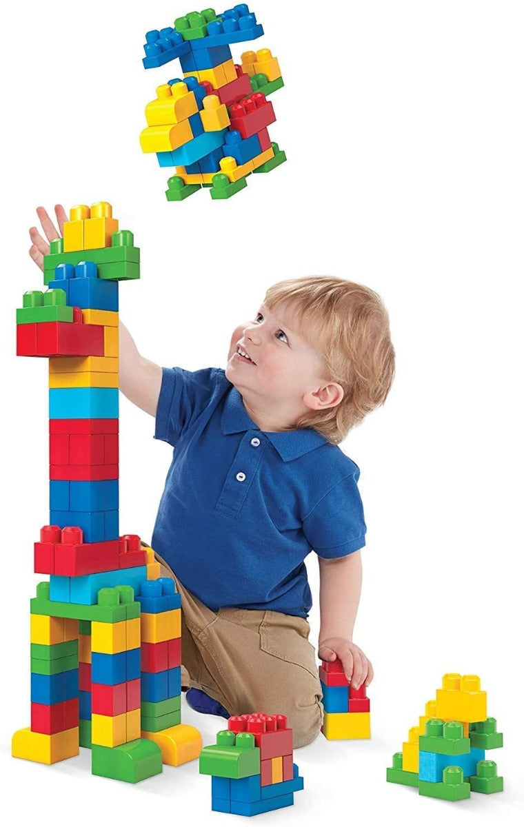 Buy Mega Bloks First Builders Big Building Bag 80Pcs Classic | Yallatoys.com