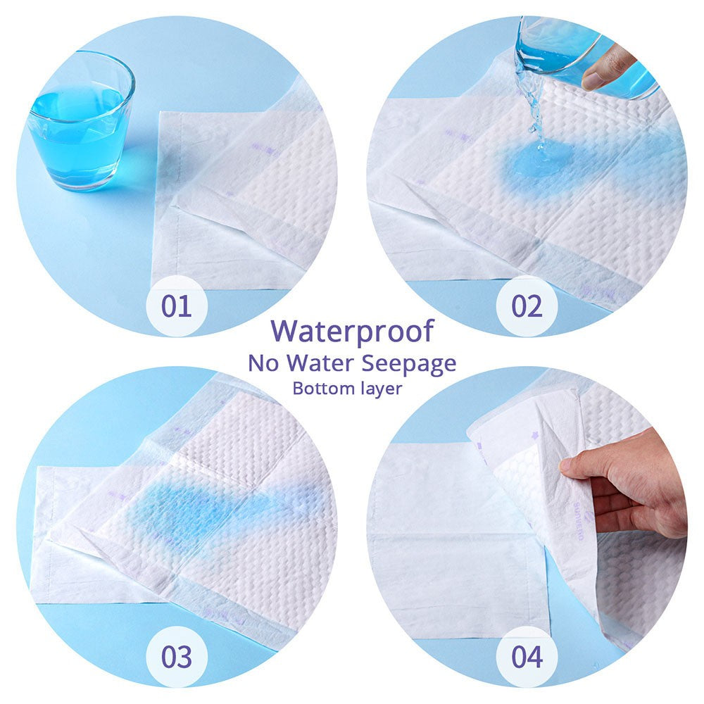 Sunveno Sunveno Disposable Absorbent Changing Mat Pack Of 20Pcs White Sunveno Yallatoys