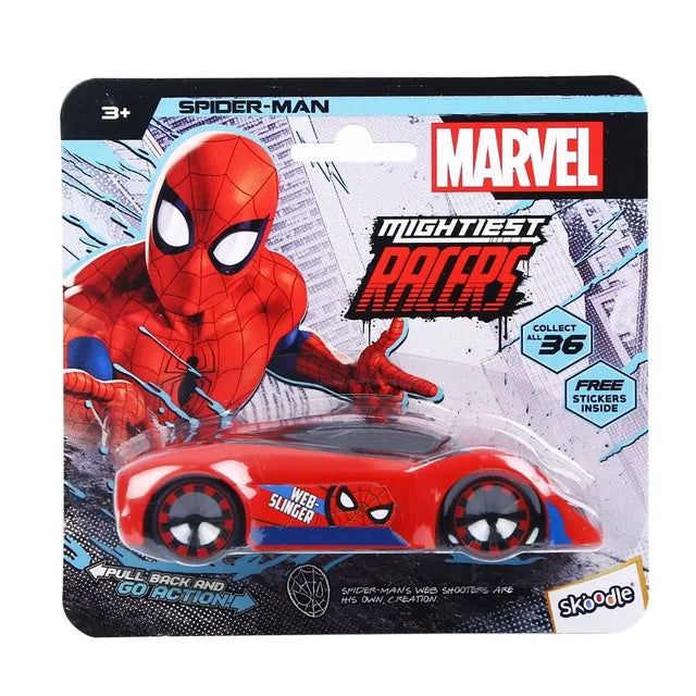Buy Marvel Web Slinger Pull Back Racer Car Spiderman Red | Yallatoys.com
