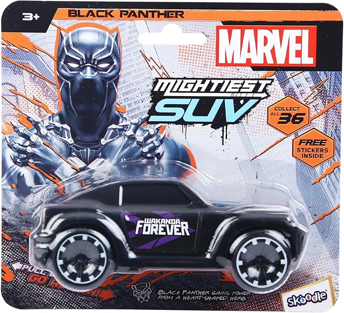Buy Marvel Pullback Mightiest SUV Black Panther | Yallatoys.com