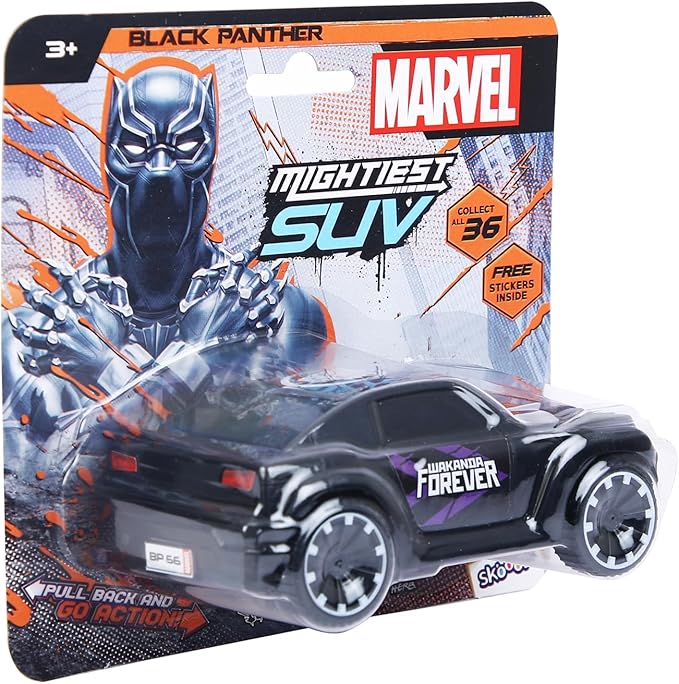 Buy Marvel Pullback Mightiest SUV Black Panther | Yallatoys.com