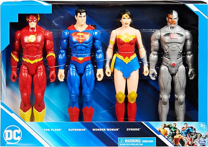 Buy Dc Universe Basic Figure 12Inch 4Pack | Yallatoys.com