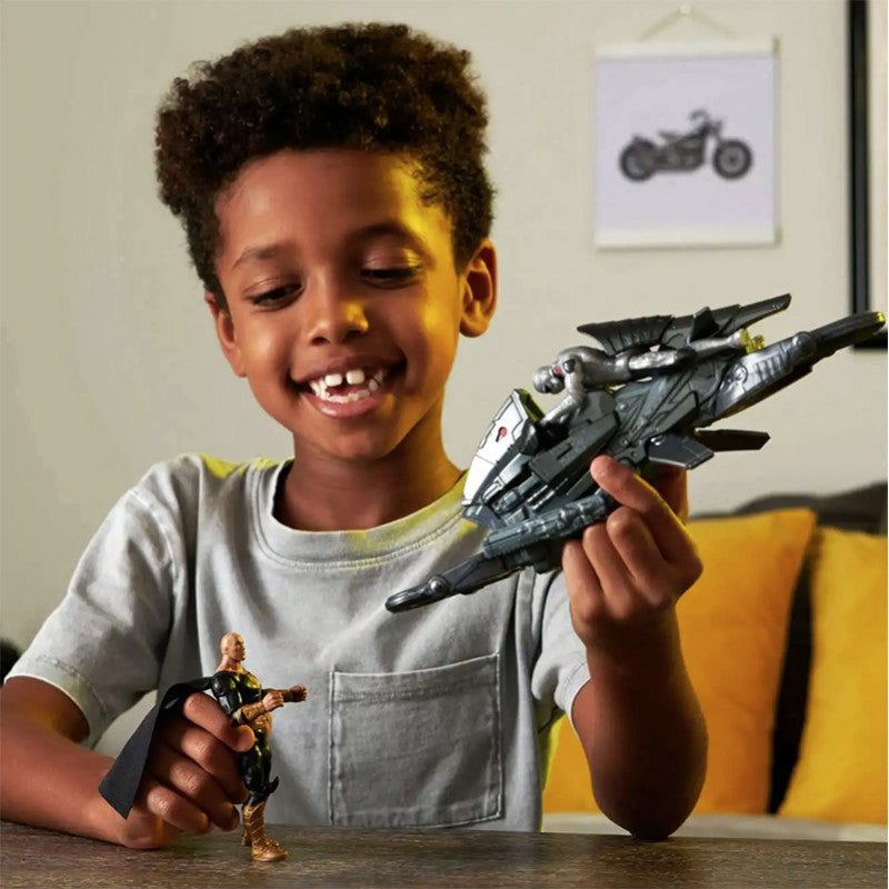 Buy Dc Universe Black Adam Movie Intrgang Set With 4inch Figure | Yallatoys.com