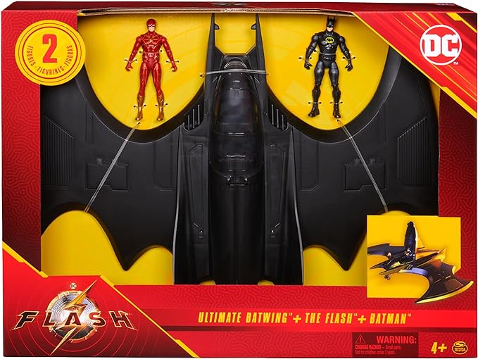 Buy Dc Universe The Flash Ultimate Batwing And Batman Action Figures 4Inch Playset | Yallatoys.com