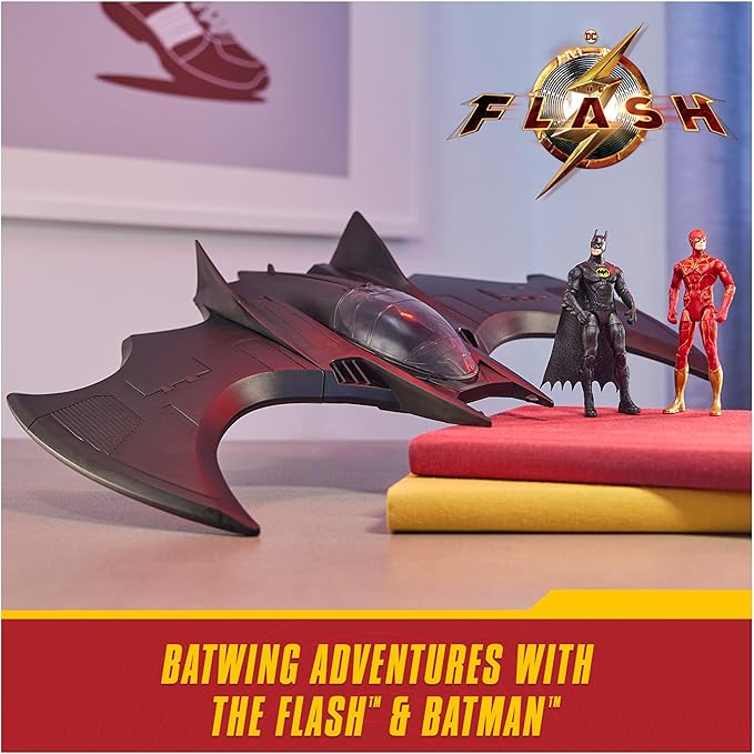 Buy Dc Universe The Flash Ultimate Batwing And Batman Action Figures 4Inch Playset | Yallatoys.com