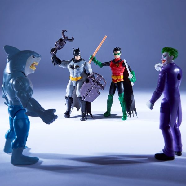Buy DC Universe Batman Figure 4inch 4Pack | Yallatoys.com