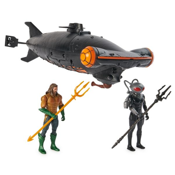 Buy Dc Aquaman Vs Black Manta Battle Action Figure Playset | Yallatoys.com