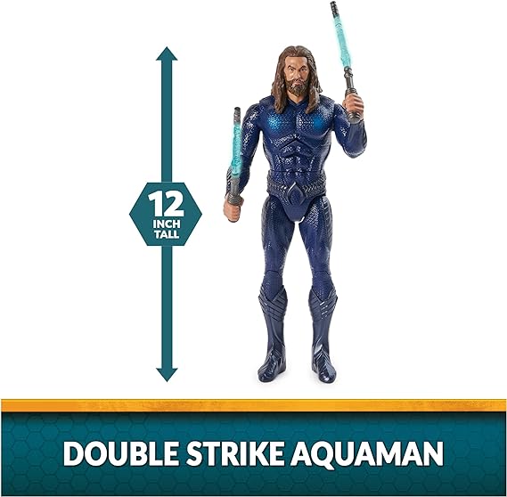 Buy Dc Double Strike Aquaman Action Figure | Yallatoys.com