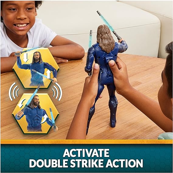 Buy Dc Double Strike Aquaman Action Figure | Yallatoys.com