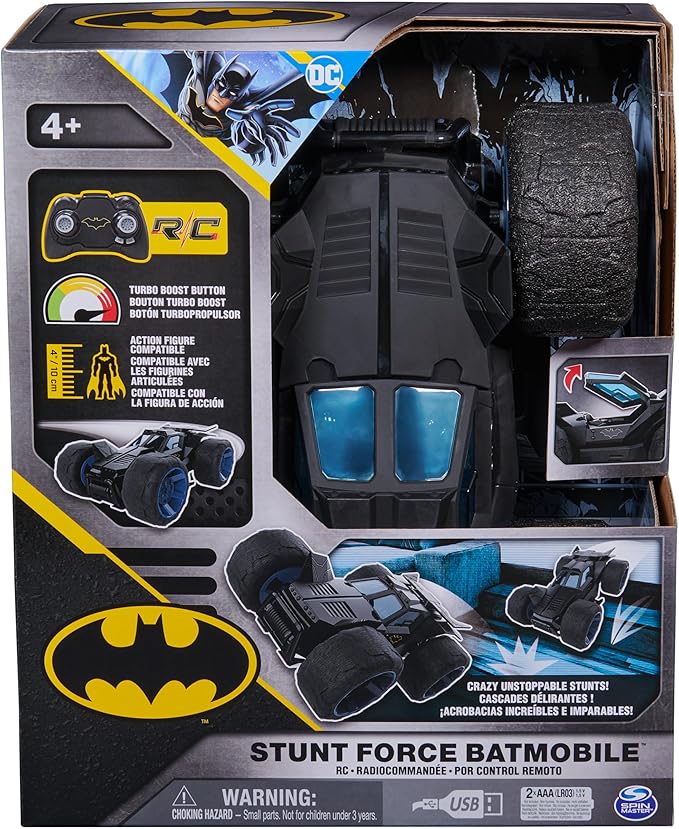 Buy DC BATMAN RC STUNT FORCE BATMOBILE | Yallatoys.com