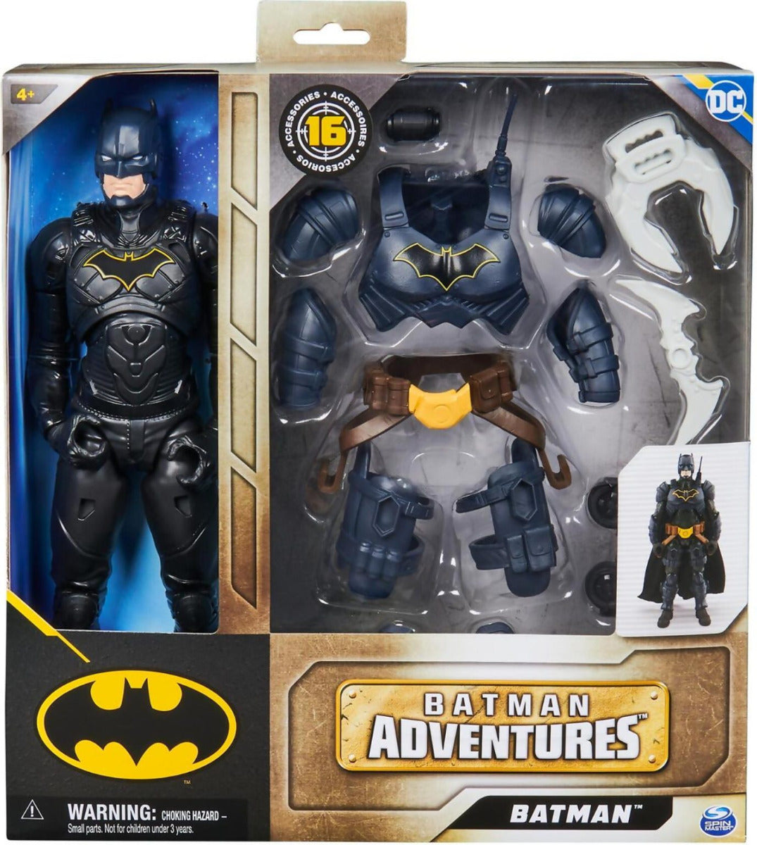 Buy DC Universe Comics Batman Adventures With 16 Armor Accessories 12 inch | Yallatoys.com