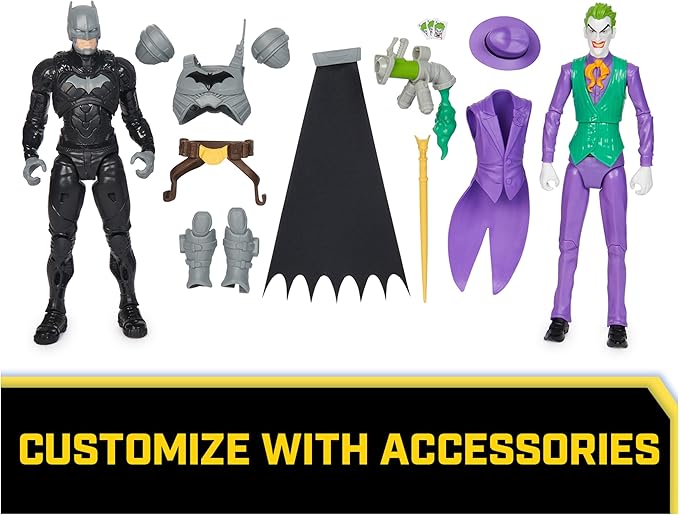 Buy DC Universe Adventure Batman vs Joker Pack 12inch
 | Yallatoys.com