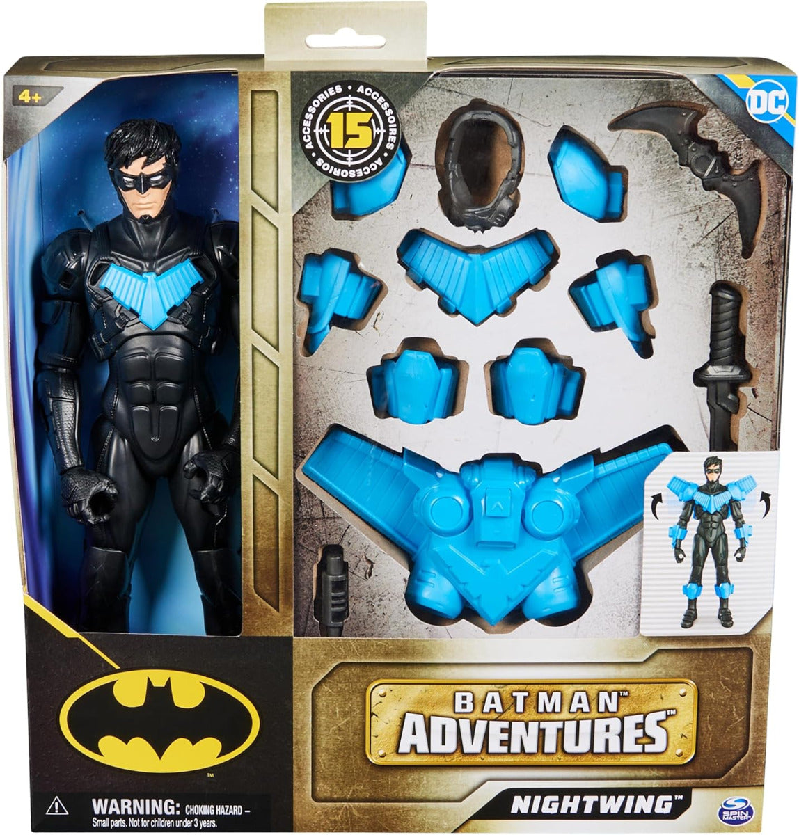 Buy DC Universe Batman Adventures Nightwing Action Figure 12inch | Yallatoys.com