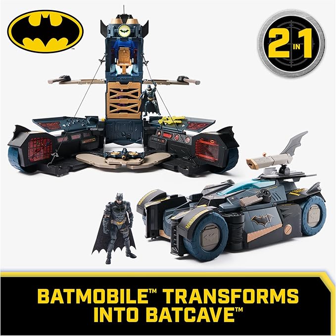 Buy DC Universe Batman Ultimate Transforming Batmobile Playset | Yallatoys.com
