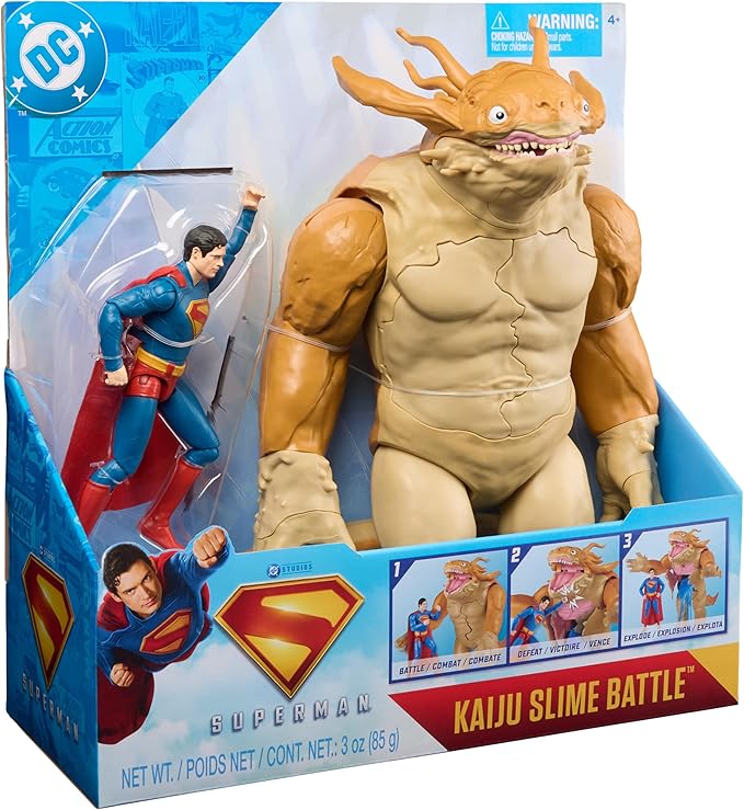 Buy DC Comics Superman Vs Kaiju Slime Battle | Yallatoys.com