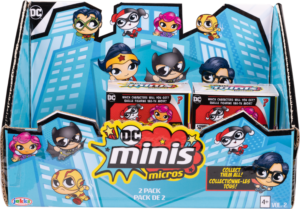 Buy Dc Universe Minis Micros Wave 2 3inch (Sold Separately Subject To Availability) | Yallatoys.com