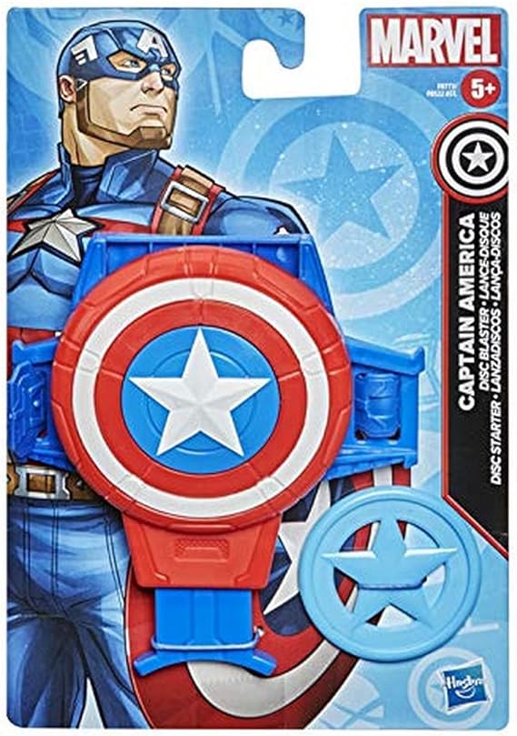 Buy Marvel Captain America Disc Blaster Role Play Toy | Yallatoys.com