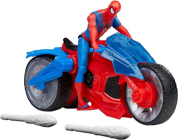 Buy Marvel Spider-Man Web Blast Cycle with 4 inch Action Figure | Yallatoys.com