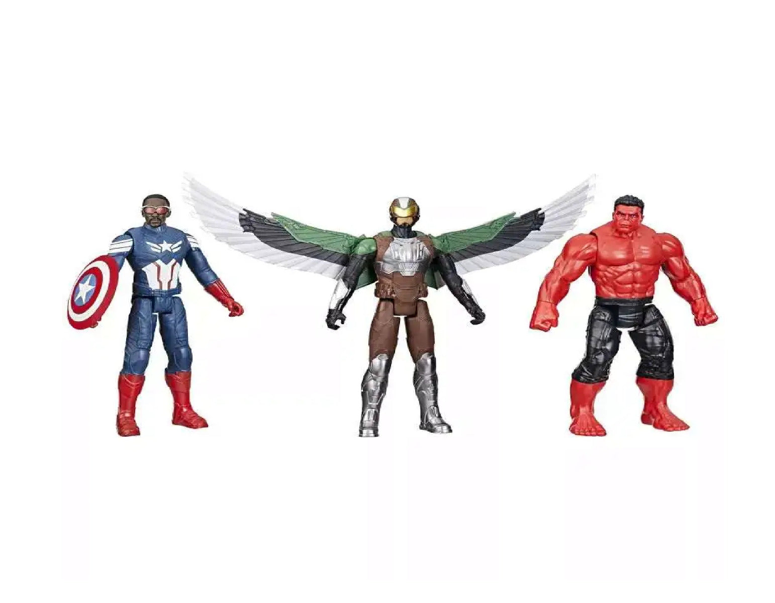 Buy Captain America Brave New World Titan Hero Series Falcon 3pcs | Yallatoys.com