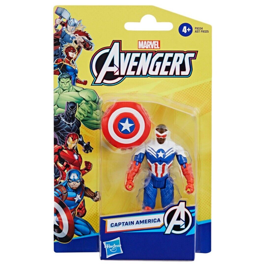 Buy DC Universe Marvel Avengers Captain America Epic Hero Series 4 Inch Figure | Yallatoys.com