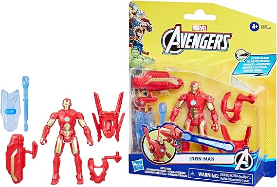 Buy DC Universe Marvel Epic Hero Series Battle Gear Iron Man Action Figure 4Inch | Yallatoys.com