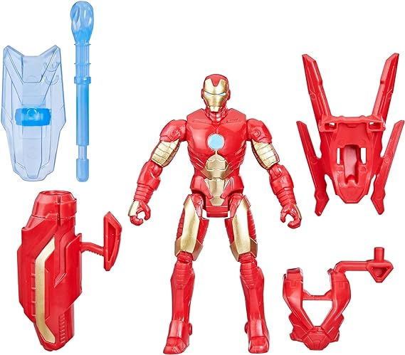 Buy DC Universe Marvel Epic Hero Series Battle Gear Iron Man Action Figure 4Inch | Yallatoys.com