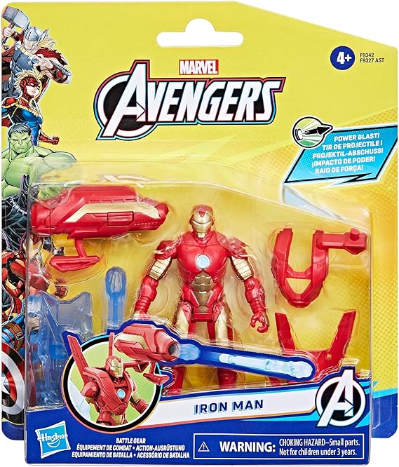 Buy DC Universe Marvel Epic Hero Series Battle Gear Iron Man Action Figure 4Inch | Yallatoys.com