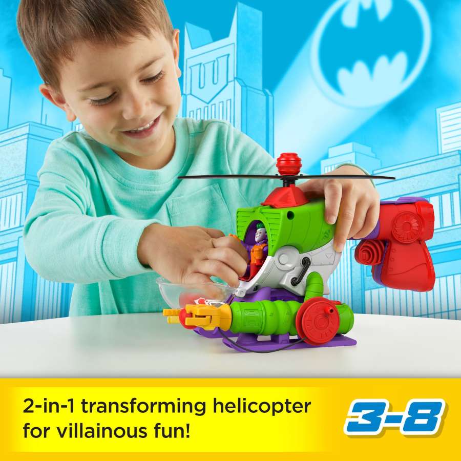 Buy DC Super Friends The Joker Robo Copter | Yallatoys.com