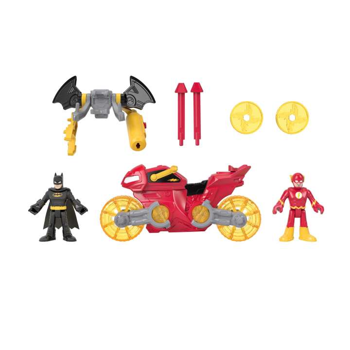 Buy DC Super Friends The Flash and Batman Team Up Playset | Yallatoys.com