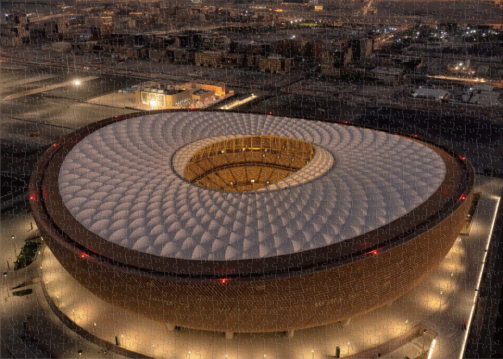 Buy Lusail Stadium 1000pcs Puzzle | Yallatoys.com