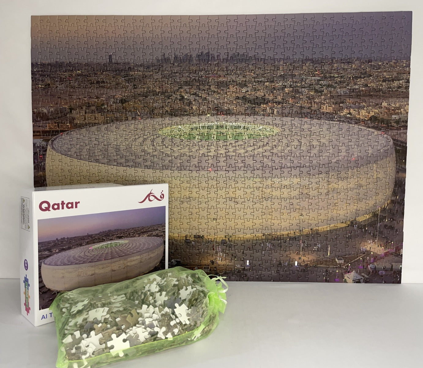 Buy Al Thumama Stadium 1000pcs Puzzle | Yallatoys.com