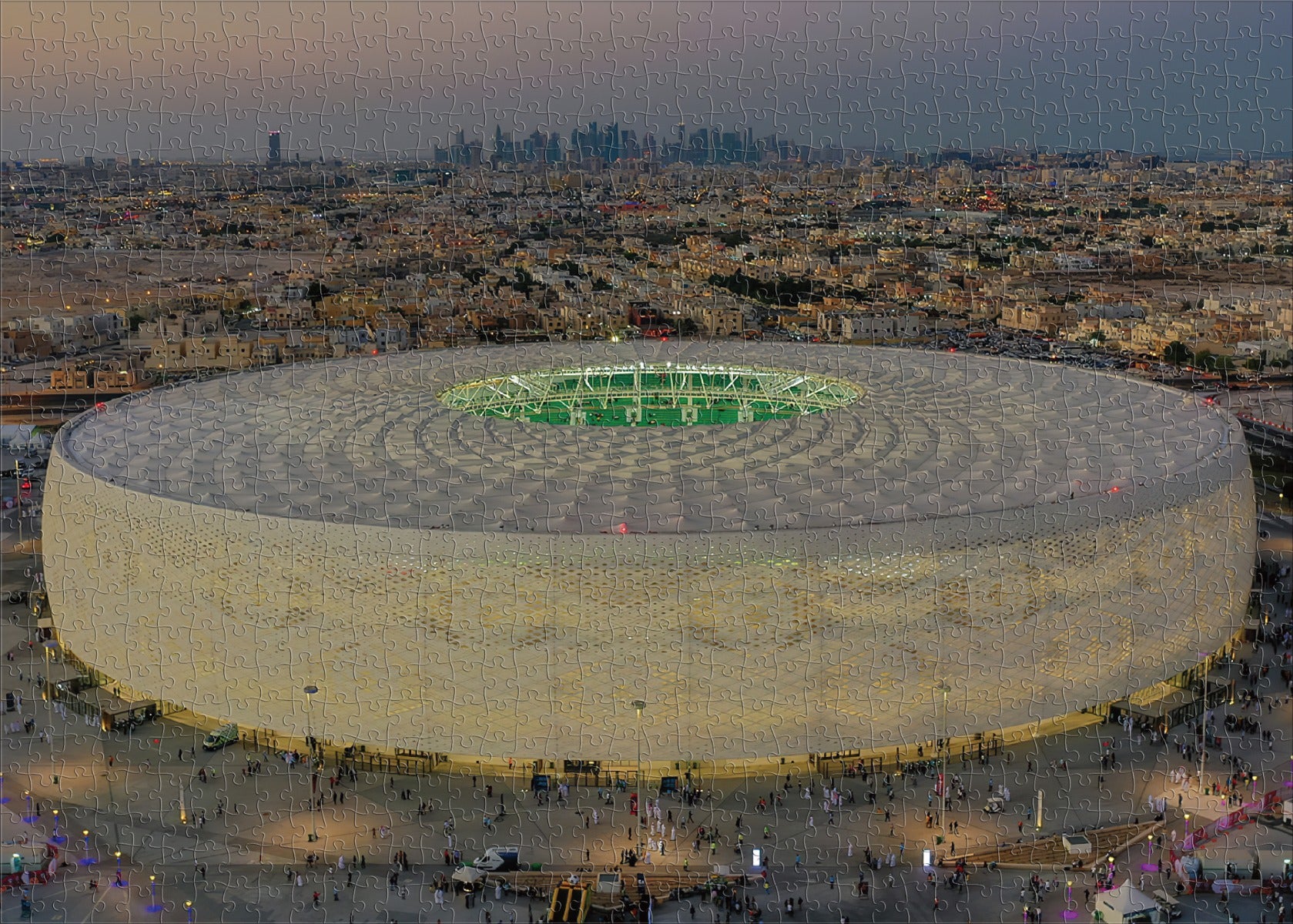 Buy Al Thumama Stadium 1000pcs Puzzle | Yallatoys.com