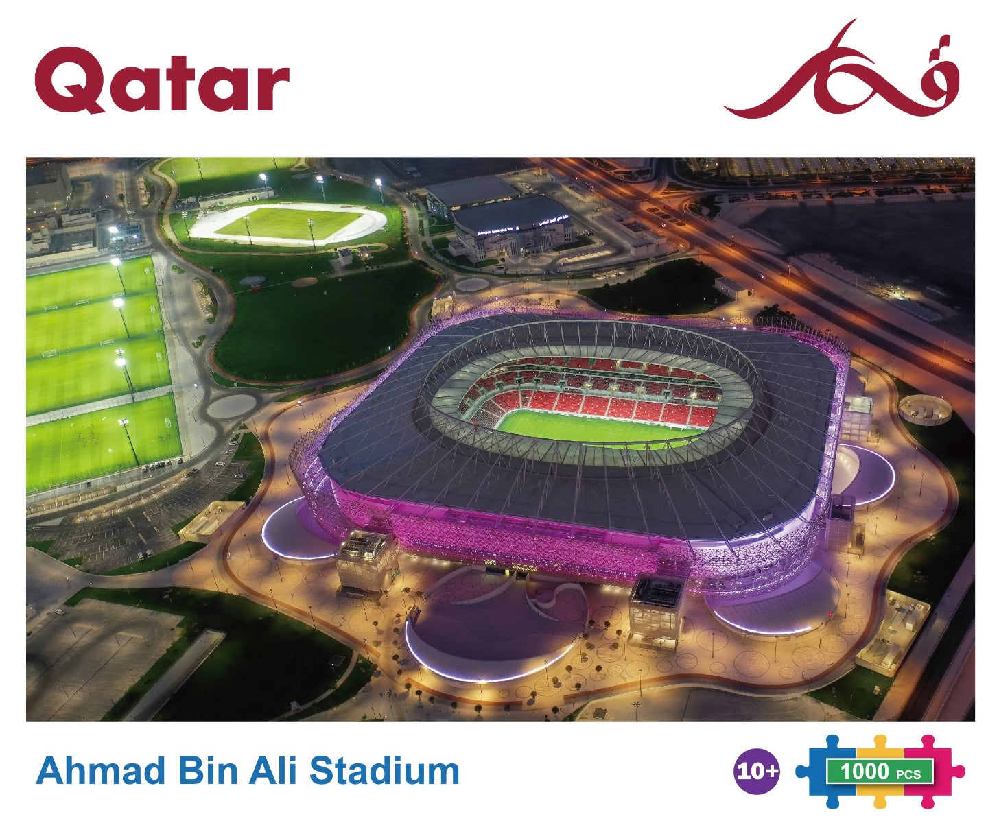 Buy Ahmad Bin Ali Stadium 1000pcs Puzzle | Yallatoys.com